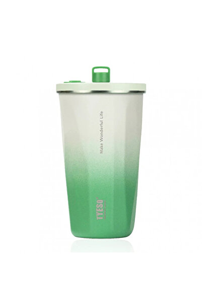 Tyeso Candy Tumbler Vakumlu Paslanmaz Çelik Termos 600 ML Yeşil