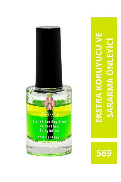 REVA Tırnak Ve Sararma Önleyici Jel & Nail Hardener And Yellow 11 ml Rv569