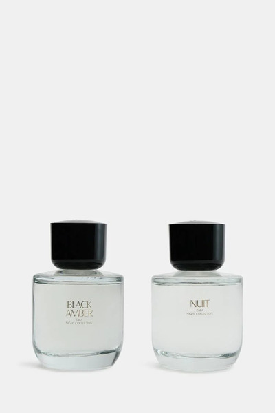 Zara NUIT EDP + BLACK AMBER EDT 2X90ML (3.04 FL. OZ).