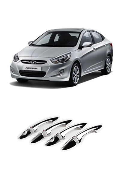 OTOCİRİT Hyundai Accent Blue 2011- Kapı Kolu ABS Kromu OEM(Made in Korea)