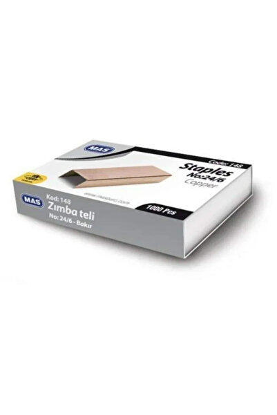 Mas 148 Staples No:24-6 Copper (10 Boxes)