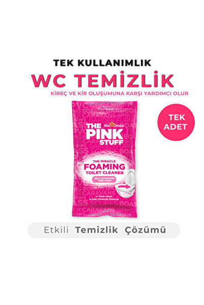ThePinkStuff Köpüren Tuvalet Temizleyici 1 Adet