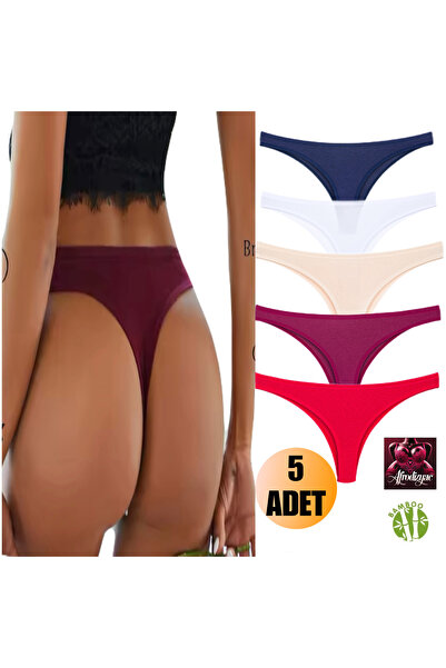 Afrodizyac 5-Piece Extra Flexible and Extra Soft Thong