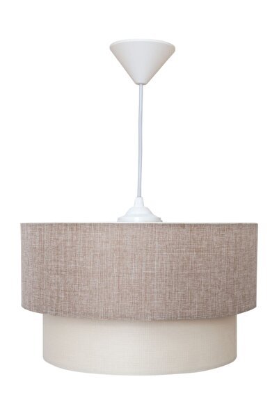 D-light Melon Sütlü Kahve Beyaz Avize