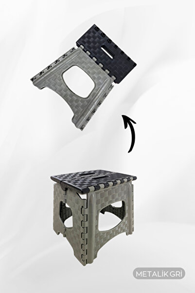 ViZKA Küçük boy Açılır Katlanır Plastik Tabure , Balıkçı Taburesi , Kamp Tabu...