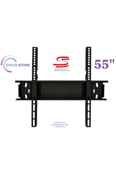 Herz Senna 55sn9000u Ultra Hd 55" 140 Ekran Uyumlu Lcd Led TV Sabit Duvar Ask...