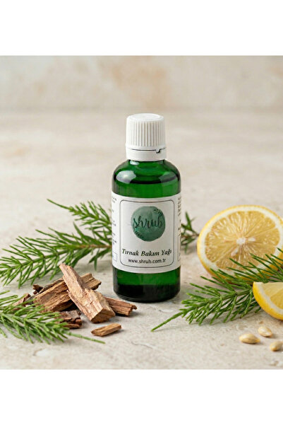 SHRUB %100 Bitkisel Tırnak Bakım Serumu - Kırılma Karşıtı Formül-50 ml.