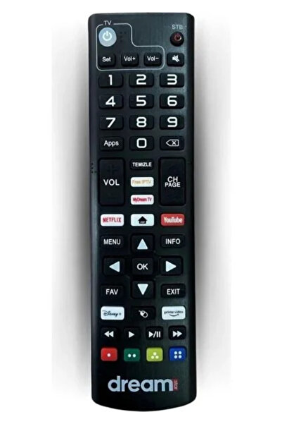 Dreamstar I1-I3-W2 Yedek Kumanda