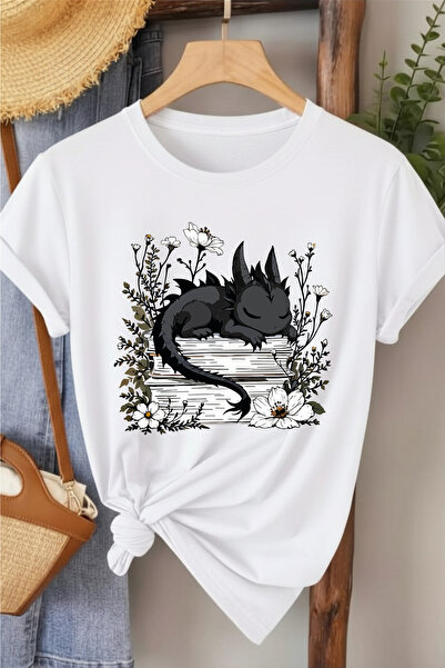 l'eivor Kako da dresirate svog zmaja Tema knjige Štampano Pamuk T-shirt
