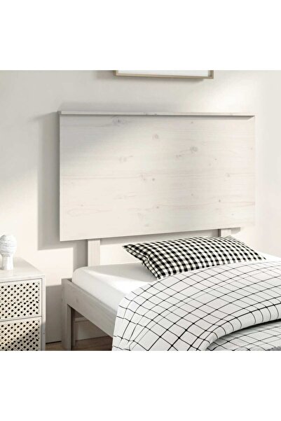 Concept Tăblie de pat, alb, 104x6x82,5 cm, lemn masiv de pin