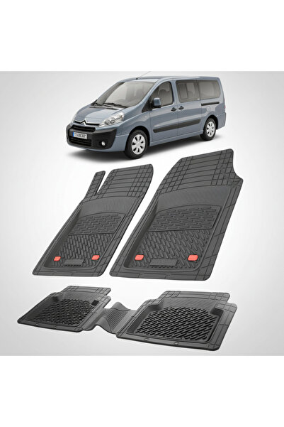 TEAMCAR Covorașe compatibile Citroen Jumpy 2007-2024 |   Negru