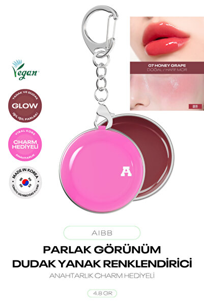 AIBB Parlak Görünüm Sağlayan Dudak Ve Yanak Renklendirici Glow Tin Pot