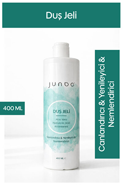 JUNDO Duş Jeli Hyaluronik Asit Ve Aynı Sefa Özlü 400 ml
