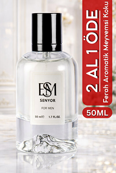esm cosmetic Senyor Extrait Erkek Parfüm 50 ml – Ferah Aromatik Meyvemsi Koku