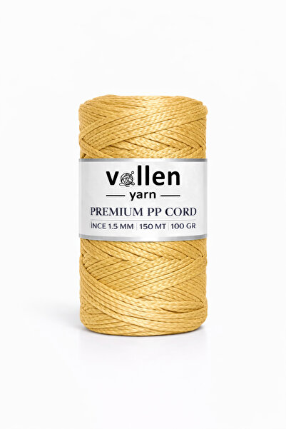 vollen yarn 1.5mm-150mt Ață de poliester pentru macrame, Ață Supla, Ață pentr...
