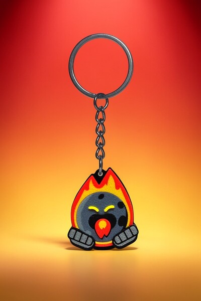 Saes Labs سلسلة مفاتيح براول ستارز ميتيور