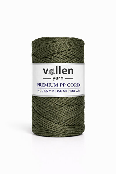 vollen yarn 1.5 мм-150 мт Полиестерен макраме конец, конец Supla, конец за ча...