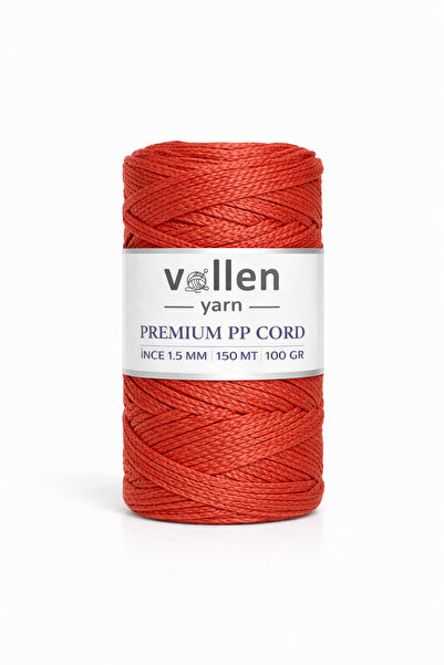 vollen yarn 1.5mm-150mt Polyester Macrame Thread, Supla Thread, Bag Thread, B...