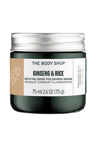 THE BODY SHOP Ginseng & Rice Aydınlatıcı Ve Arındırıcı Maske 75 ml/ CHINESE G...