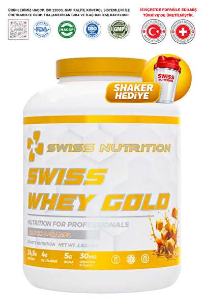 Swiss Nutrition Whey Gold Protein Tozu Salted Caramel 52 Servis