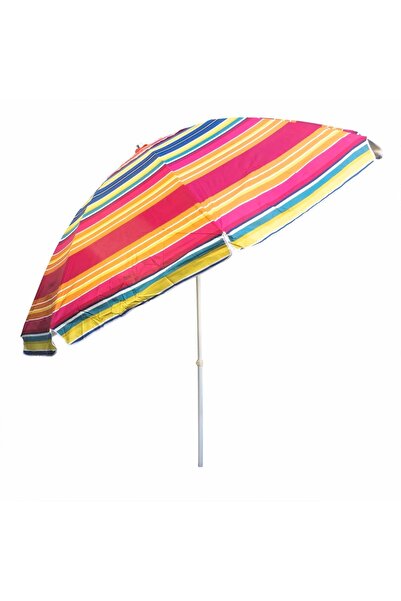 FOXMAG24 Ομπρέλα ηλιοπροστασίας, μεταλλική κατασκευή, με κλίση και βάση, διάμ...