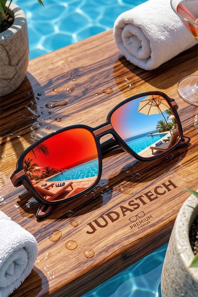 JUDAS S19 Unisex Polarized Driving Sports Activity Sunglasses