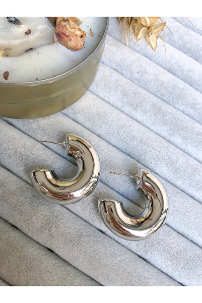 Haziran Accessory Silver Special Series Brass Plated C Convex Tube Plate Ring...