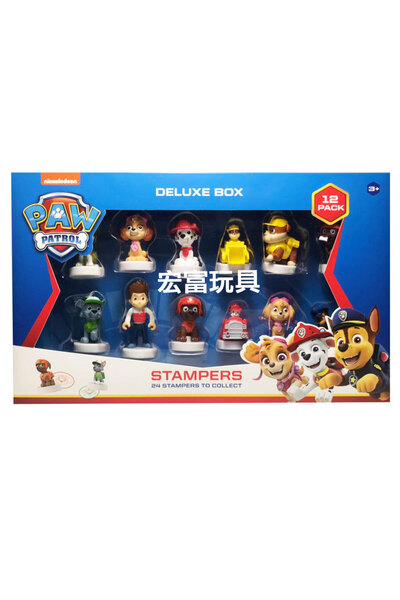 PAW PATROL Stampers 12 li Delüks Figür Model 2 PMI-PAW5065