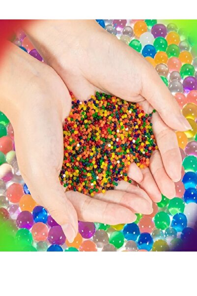 keyfisepet en keyifli sepet Suda Büyüyen Su Boncuğu Water Beads 7 Renk Eğlenc...