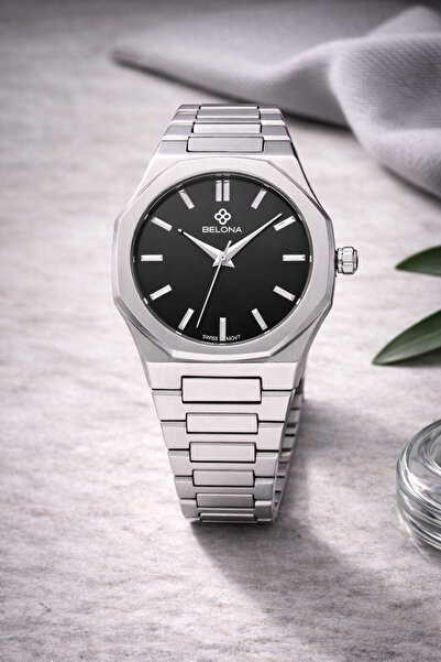belona Men's Luxury Watch, Made of Stainless Steel, 3Atm Water-Resistant, Com...