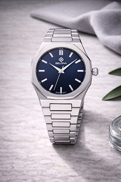 belona Men's Luxury Watch, Made of Stainless Steel, 3Atm Water-Resistant, Com...