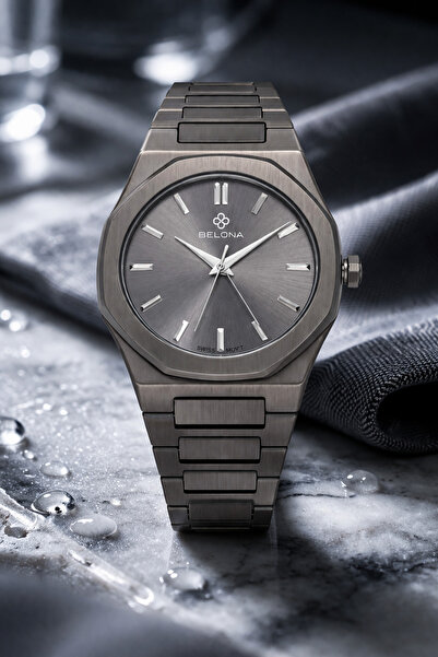 belona Men's Luxury Watch, Made of Stainless Steel, 3Atm Water-Resistant, Com...