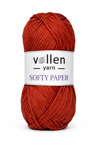 vollen yarn Μαλακό χάρτινο σχοινί Raffia - Χόμπι, Πλεκτό, Πλεκτό, Τσάντα, Σχο...