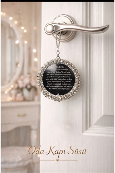 Araç Balkon Aksesuar Yeni Özel Hediyelik Gümüş Nazar ve Ayetel Kürsü Araç, Ka...