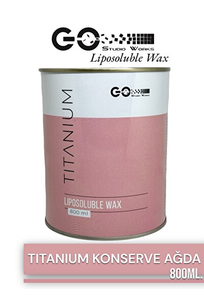Go Studio Works Konserve Ağda Titanium 800 ml.