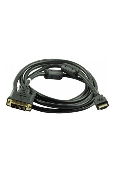 Powermaster HDMI DVI Kablo 1.5 Metre Narita DVI 24+1 Male To HDMI 19P Male