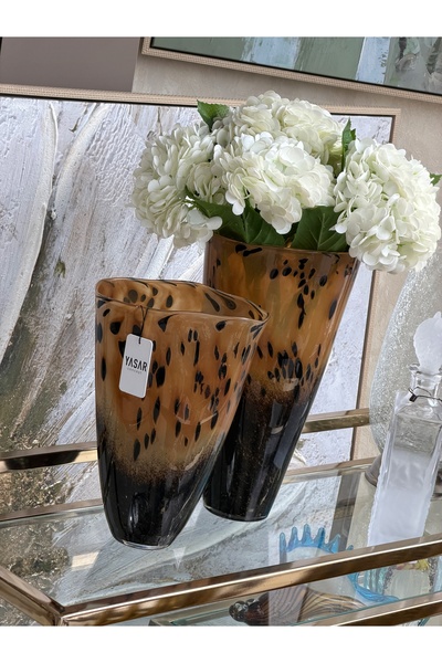 YASAR CONCEPT طقم فازات زجاجية من أمبرلي