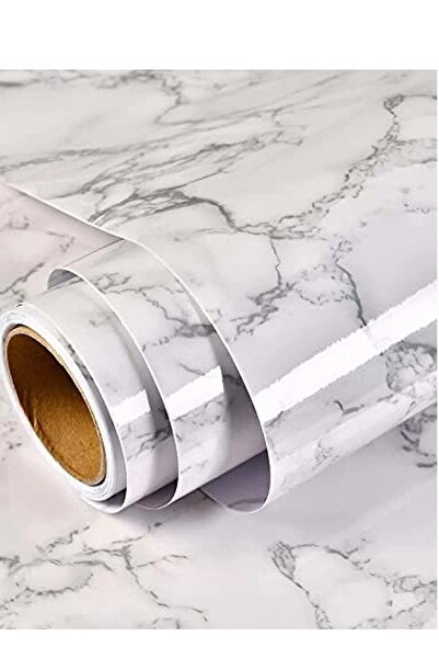 Generic ورق جدران بنمط الرخام باللون الرمادي