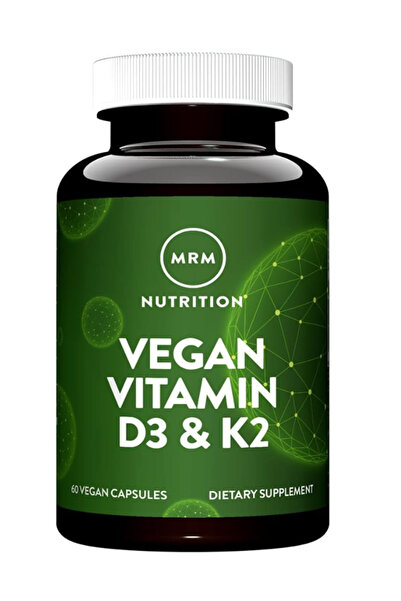 MRM Nutrition Supplements, Vegan Vitamin D-3 & K-2 Bone + Immune Health Made ...