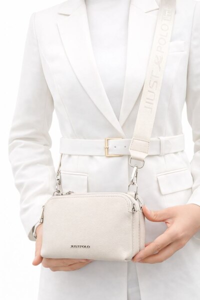 ÇANTAM GELSİN JUST POLO αυθεντικό γυναικείο ρυθμιζόμενο μακρύ λουράκι με πολλ...