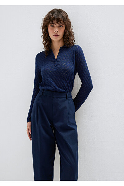 Mavi Navy Blue Knitwear Polo 1710849-70492