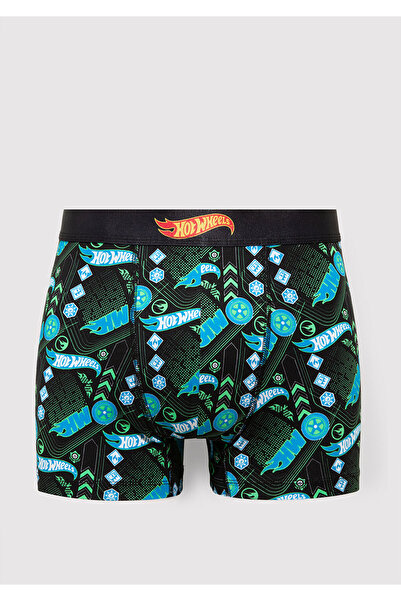 Mavi Hot Wheels Baskılı Boxer 0912188-900