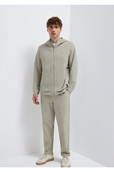 Mavi Hellgrüne Jacke mit Kapuze, reguläre Passform / normaler Schnitt 0110764...