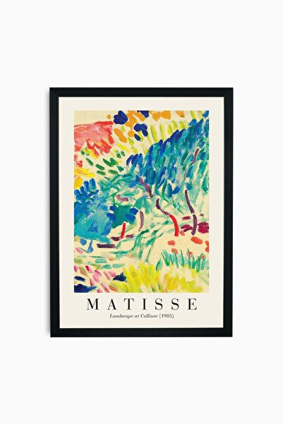 Raven Art Studio Ερρίκος Ματίς - Τοπίο στο Κολιούρ, 1905 + Κορνίζα