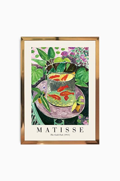 Raven Art Studio Ερρίκο Ματίς - Το Χρυσό Ψάρι, 1911 + Κορνίζα