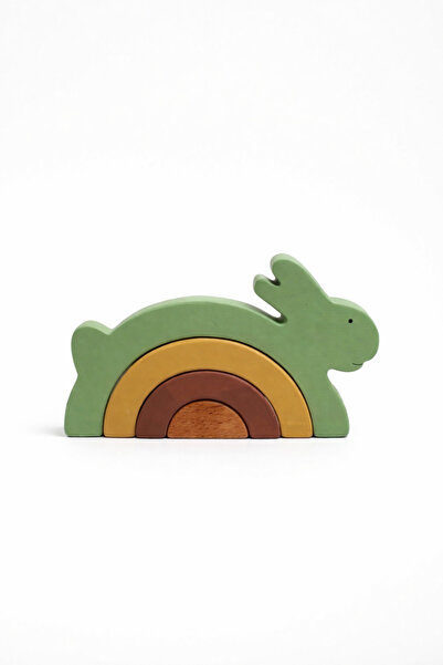 Madwoodtoys Doğal Ahşap Oyuncak- Tavşan