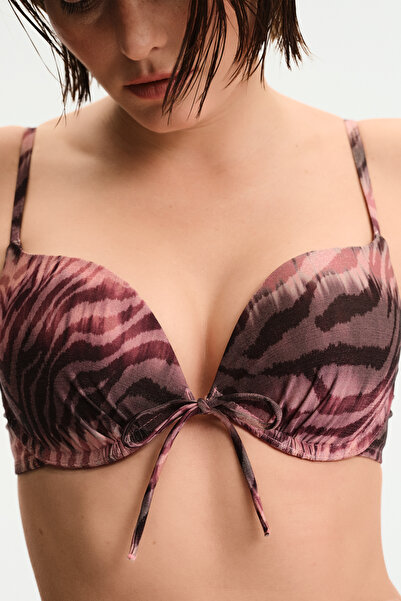 Penti Colorful Cesira Pink Lol up Bikini Top