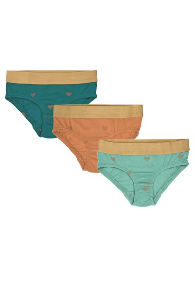 OrganicKid Charmed Kız Çocuk İç Çamaşır Set 3'lü