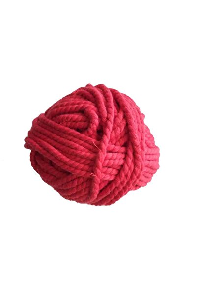 angel çanta aksesuar 2 bucăți de sfoară de macrame de 3 mm, roșie, la metru