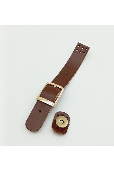 angel çanta aksesuar 18x2,3 cm Husă pentru geantă din piele naturală roșu-mar...